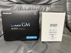 未使用　パナソニック LUMIX DMC-GM1SK ダブルレンズキット　H-PS45175のサムネイル