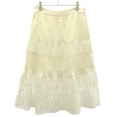 DIANE von FURSTENBERG ダイアン フォン ファステンバーグ DVF TIANA SKIRT レーススカート  ホワイト 6のサムネイル