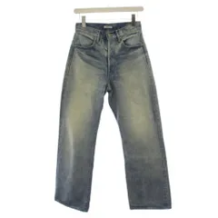 オーラリー AURALEE ELVEDGE FADED HEAVY DENIM PANTS デニムパンツ ジーンズ ボタンフライ 25 インディゴ A25AP04DH /BMのサムネイル