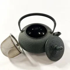 ★ 南部鉄器 鉄瓶 急須 あられ 霰 伝統工芸 鉄分 補給 鉄器 茶道具 金属工芸 骨董 古道具 ヴィンテージ レトロ 湯沸かし  現状品のサムネイル