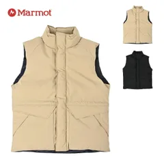 マーモット ダウンベスト ユニセックス Marmot Mammoth Down Vest マンモスダウンベスト 撥水 保温 透湿 耐水 アウトドア ウエストゴムスピンドル入り 刺繍ロゴ ブランドロゴ キャンプ タウン TSAUD020 秋冬 FW 正規品のサムネイル