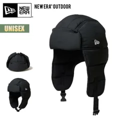 ニューエラ キャップ 帽子 NEW ERA トラッパー Angler Collection THERMOLITE POLARTEC アングラー コレクション サーモライト ポーラテック ブラック アウトドア フライトキャップ カジュアル ストリートのサムネイル