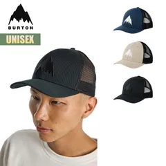 バートン キャップ 25-26 Burton ハーウッド ハット W26JP-179061 Harwood Hat 帽子 ブラック ネイビー ベージュ系 　メンズ レディース トラッカーハット スナップバック 2025-2026 正規品のサムネイル