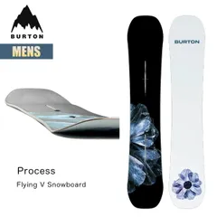 バートン スノーボード 板 メンズ 25-26 Burton プロセス フライングV W26JP-107121 Mens Process Flying V Snowboard 152 155 157 159 ツインシェイプ オールマウンテン 正規品のサムネイル