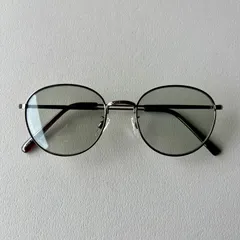 新品 送料無料 | VINTAGE METAL SUNGLASSES | A.SILVER × L.GRAY | TD-3392 | メタルフレーム | ボストン | サングラス | メタルリム | ライトグレーレンズ | 鯖江 | UV99%カットのサムネイル