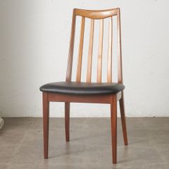 nathan ダイニングチェア ヴィンテージ チーク 木製 椅子 ハイバック