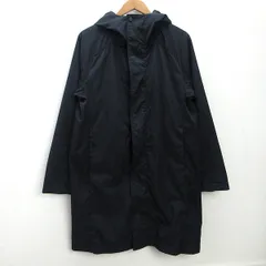 d■アンブロ/UMBRO 中綿入りコート/JKT/フード付き【L】黒/MENS/86【中古】■のサムネイル