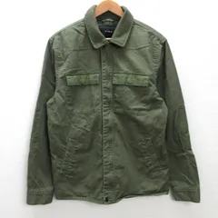 g■ザラ/ZARA ミリタリージャケット/コットン【L】カーキ/men's/85【中古】■のサムネイル