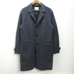t■ルーマニア製■ラコステ/LACOSTE ウールチェスターコート■灰【メンズS】MENS/46【中古】のサムネイル
