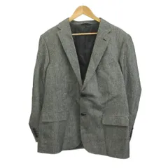 ヒロココシノ HIROKO KOSHINO ジャケット 上着 ウール グレー ノッチドラペル 長袖 シングルブレスト /MD ■ECA005のサムネイル