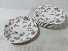 GIVENCHY PARIS ジバンシー　YAMAKA ヤマカ　小皿　4点セット　皿　食器　花柄　ブランド　昭和レトロ　昭和　レトロのサムネイル