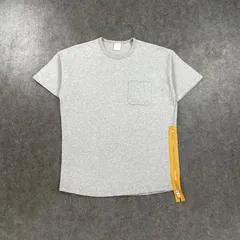 日本製 MISTERGENTLEMAN ミスタージェントルマン 半袖 Tシャツ サイドジップ デザイン フロントポケット グレー メンズのサムネイル