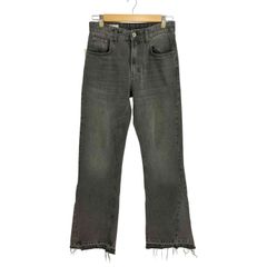 ZARA フェード加工 フレアデニム ブラック grunge Y2K系 - メルカリ