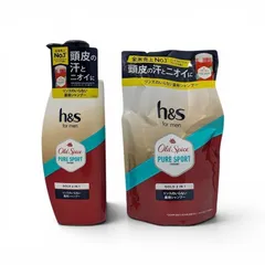 h＆s for men オールドスパイス ピュアスポーツ  本体 詰替セットのサムネイル