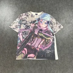 COSPA コスパ ソードアート オンラインⅡ シノン フルグラフィック Tシャツ デジタルカモ XL 大きいサイズのサムネイル