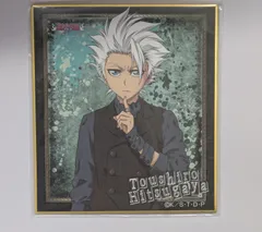 BLEACH オンラインくじ BLACK & ROCK D賞 ミニ色紙 D-2 日番谷冬獅郎 くじ引き堂 ブリーチ グッズ 色紙のサムネイル