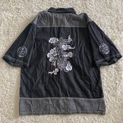 Celt & Cobra スケルトン柄 アロハシャツ Mサイズ ブランキー - メルカリ