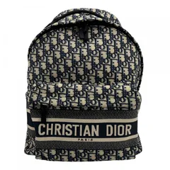 【中古】 Christian Dior クリスチャン・ディオール M6104STZQ オブリーク ジャガードロゴ トラベル バックパック リュック 21006456 SAのサムネイル