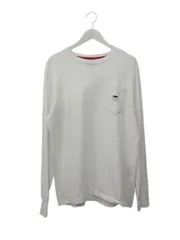 エフティーシー FTC POCKET L/S TEE ロンT Tシャツ M 長袖 カットソー ホワイト 白 トップスのサムネイル