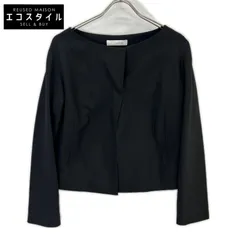 Chloe　クロエ　19AVE39-9A061 ブラック バックリボン ノーカラージャケット　36のサムネイル