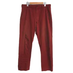コムデギャルソンオム COMME des GARCONS HOMME アーカイブ ストレートパンツ スラックス コットン AD2001 HE-P056 M ボルドー IBO100のサムネイル