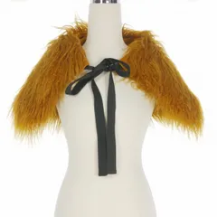 ドリスヴァンノッテン DRIES VAN NOTEN フェイクファー ショール 付け襟 ブラウン 茶 のサムネイル