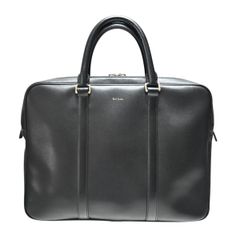 Paul Smith レザー 2WAY ビジネスバッグ 黒 ショルダー付 - メルカリ