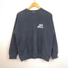 PIKO ピコ トレーナー スウェット ワンポイントロゴ バックプリント ブラック M メンズ 古着 サーフ Y2Kのサムネイル