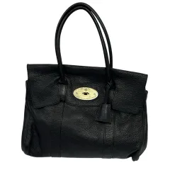 マルベリー Mulberry ショルダーバッグ ハンドバッグ ベイズウォーター 無地 黒 ブラックのサムネイル