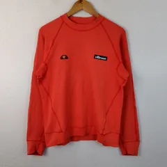 ellesse エレッセ スウェット オレンジ Oサイズ メンズ 古着 スポーツMIX レトロのサムネイル