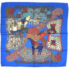 エルメス HERMES プチカレ Bibliotheque スカーフ 図書館 ガブロッシュ