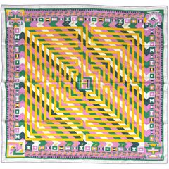 エルメス HERMES プチカレ Bibliotheque スカーフ 図書館 ガブロッシュ