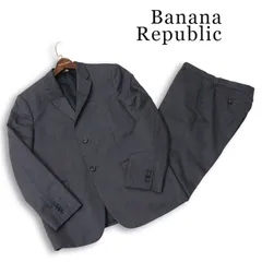 Banana Republic バナナリパブリック 通年 総裏★ セットアップ スーツ Sz.40R メンズ グレー ビジネスのサムネイル
