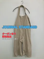 JOURNAL STANDARD ジャーナルスタンダード サロペット/オーバーオール ベージュ クロップド・半端丈 コットン レディースのサムネイル