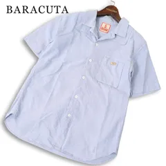 BARACUTA バラクータ 春夏★ 半袖 オックスフォード シャツ 日本製 Sz.38 メンズのサムネイル