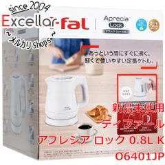 [bn:1] ティファール　電気ケトル アプレシア ロック 0.8L　KO6401JP　ホワイトのサムネイル
