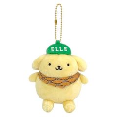 ポムポムプリン ELLE マスコット ぬいぐるみ - メルカリ