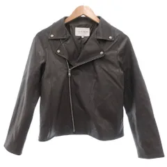 ユナイテッドアローズ A DAY IN THE LIFE UNITED ARROWS ダブル ライダースジャケット M トープ 長袖 無地 /MLのサムネイル