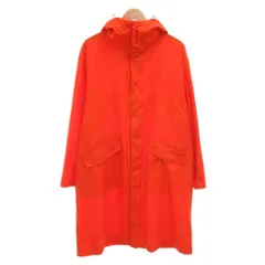 デサント DESCENTE PAUSE HOODED OVER COAT ポーズ フーデッドオーバーコート ロング L オレンジ IBO95 /TQのサムネイル