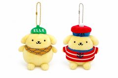 ELLE×ポムポムプリン マスコット (レッド ・グリーン) 銀座三越【完売