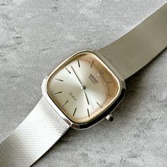 稼働品】SEIKO Quartz スクエア セイコー ヴィンテージ シャリオ