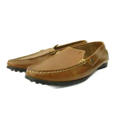 トッズ TOD'S ローファー シューズ レザー 36.5 23.5cm 茶 ブラウン 0124 IBO87のサムネイル