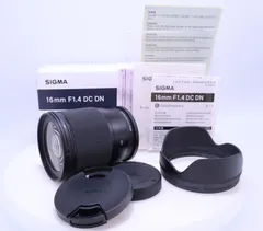 【ほぼ新品】SIGMA 16mm F1.4 DC DN Contemporary ライカLマウント用のサムネイル
