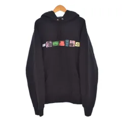 シュプリーム SUPREME 18SS Bless Hooded Sweatshirt ブレス プルオーバー パーカー フーディー M 黒 ブラックのサムネイル