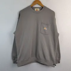 KELTY ケルティ スウェット 胸ポケット グレー メンズ 古着 シンプル ユーティリティのサムネイル