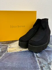 ヒルズアヴェニュー Hills Avenue ソックスブーツ ブラック 21.5cmのサムネイル