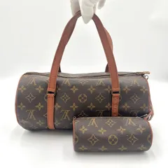 LOUIS VUITTON ルイヴィトン パピヨン26 モノグラム ハンドバッグ 筒型 ミニボストンバッグ M51366 ポーチ付きのサムネイル