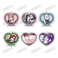 【予約】ぜんぶ壊して地獄で愛して アクリルキーホルダーコレクション 1BOX ＝6pcs 新品 未開封品 正規品 【メディコス・エンタテインメント】のサムネイル