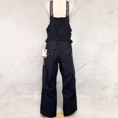 未使用品　SALOMON　サロモン　25-26 ABSOLUTE 3L BIB アブソリュートビブ　ビブパンツ　スノーパンツ ナイロン　ポリウレタン DEEP BLACK　ブラック　黒　黒色　メンズ　男性用　Lサイズ　C2323200のサムネイル