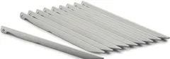 プロモンテ PUROMONTE アウトドア アルミカラーペグ 10本セット OGK3105SET  OGK3105SET SV シルバーのサムネイル